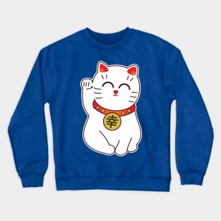 Shiawase Cat Crewneck Sweatshirt